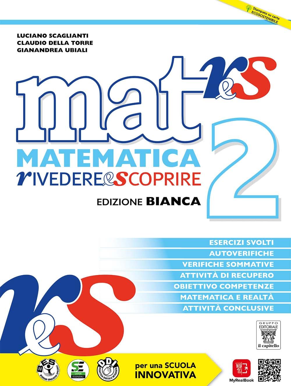 Mat res. Matematica rivedere e scoprire. Ediz. bianca. Per gli Ist. tecnici e professionali. Con e-book. Con espansione online (Vol. 2) Non-fiction