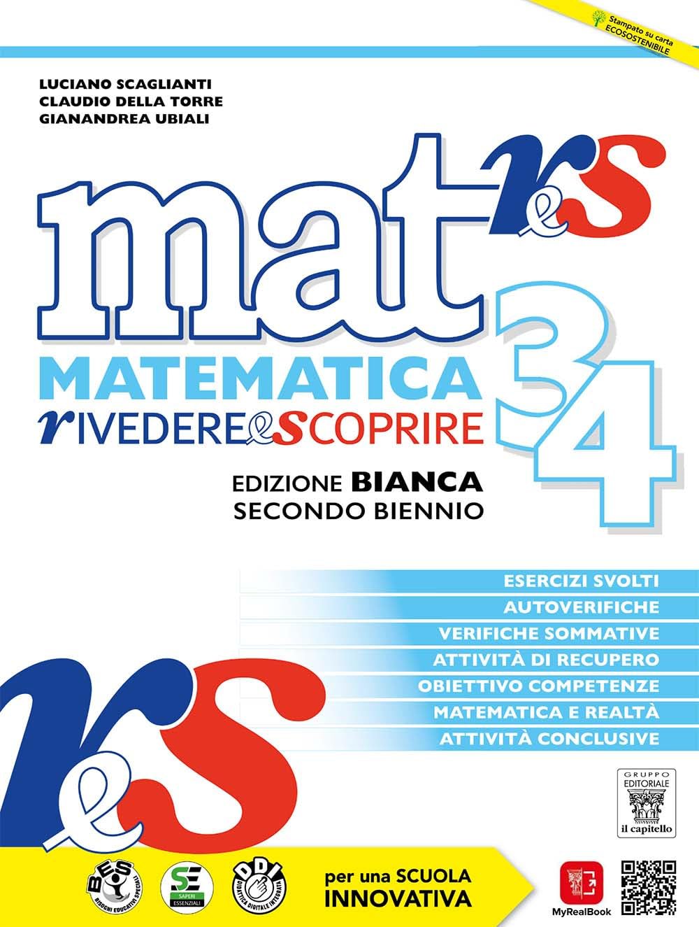 Mat res. Matematica rivedere e scoprire. Ediz. bianca. Per gli Ist. tecnici e professionali. Con e-book. Con espansione online (Vol. 3-4) book