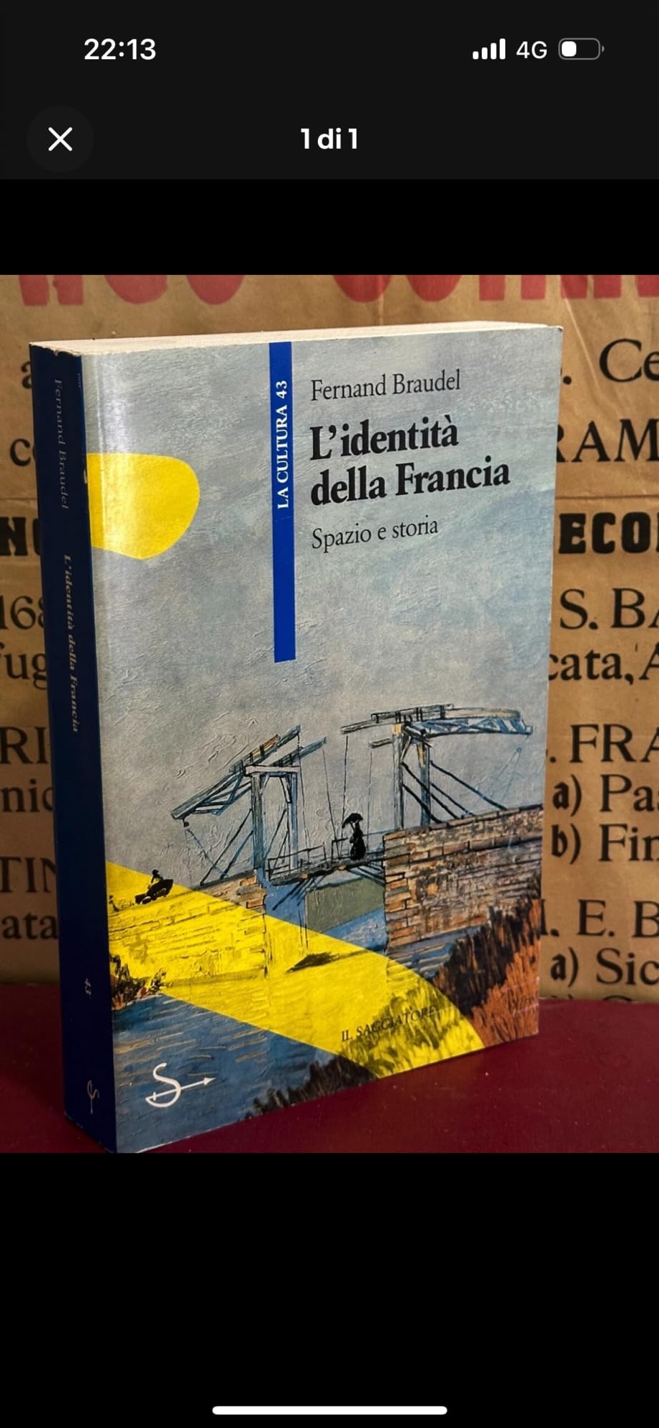 L'identità della Francia. Spazio e storia book