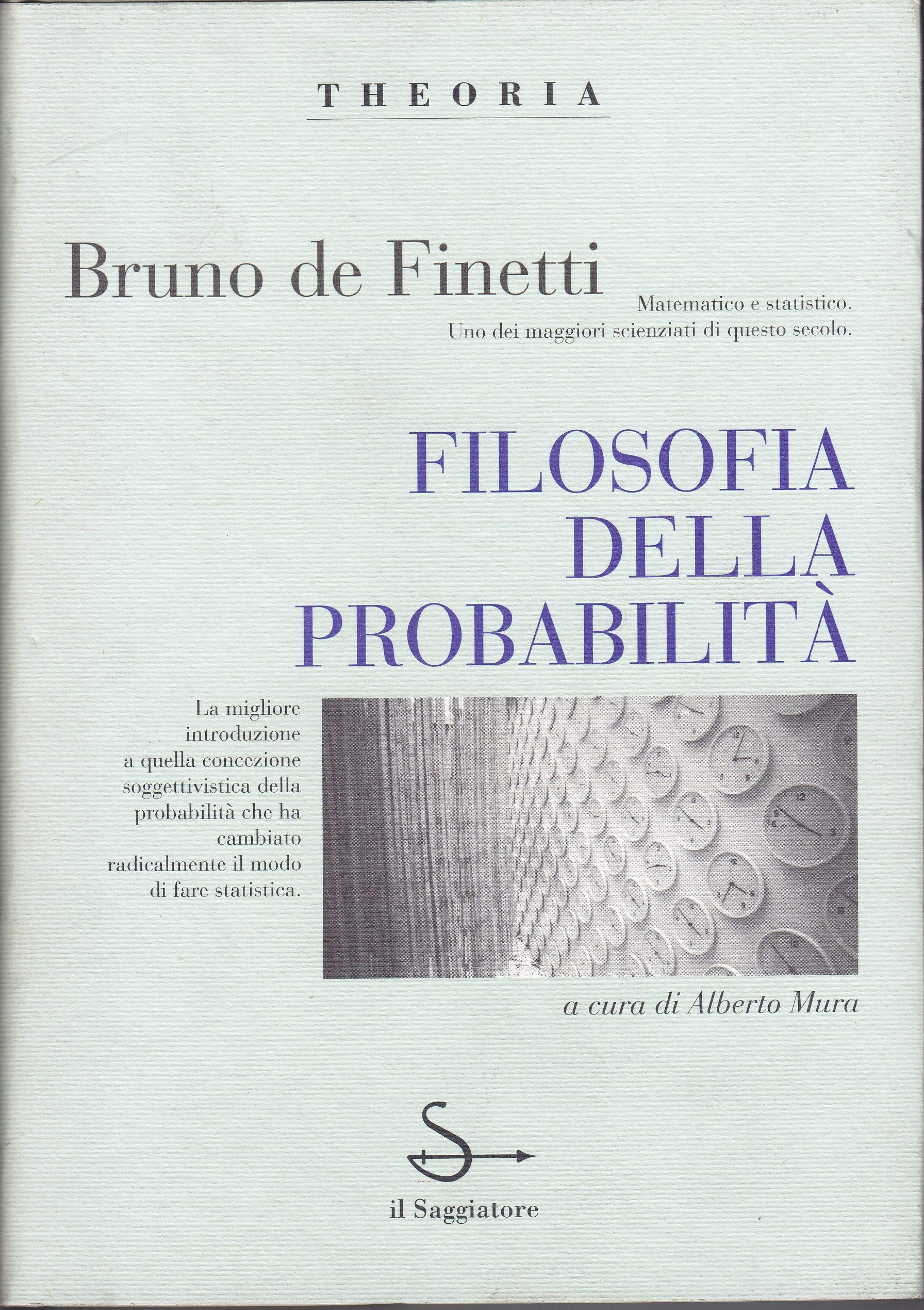 Filosofia della probabilità (Theoria) Philosophy