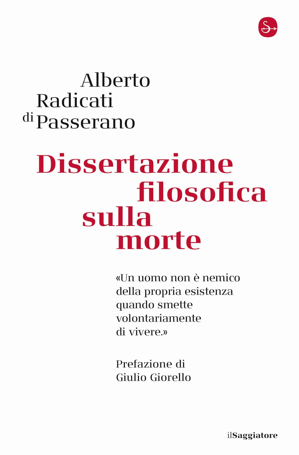 Dissertazione filosofica sulla morte book