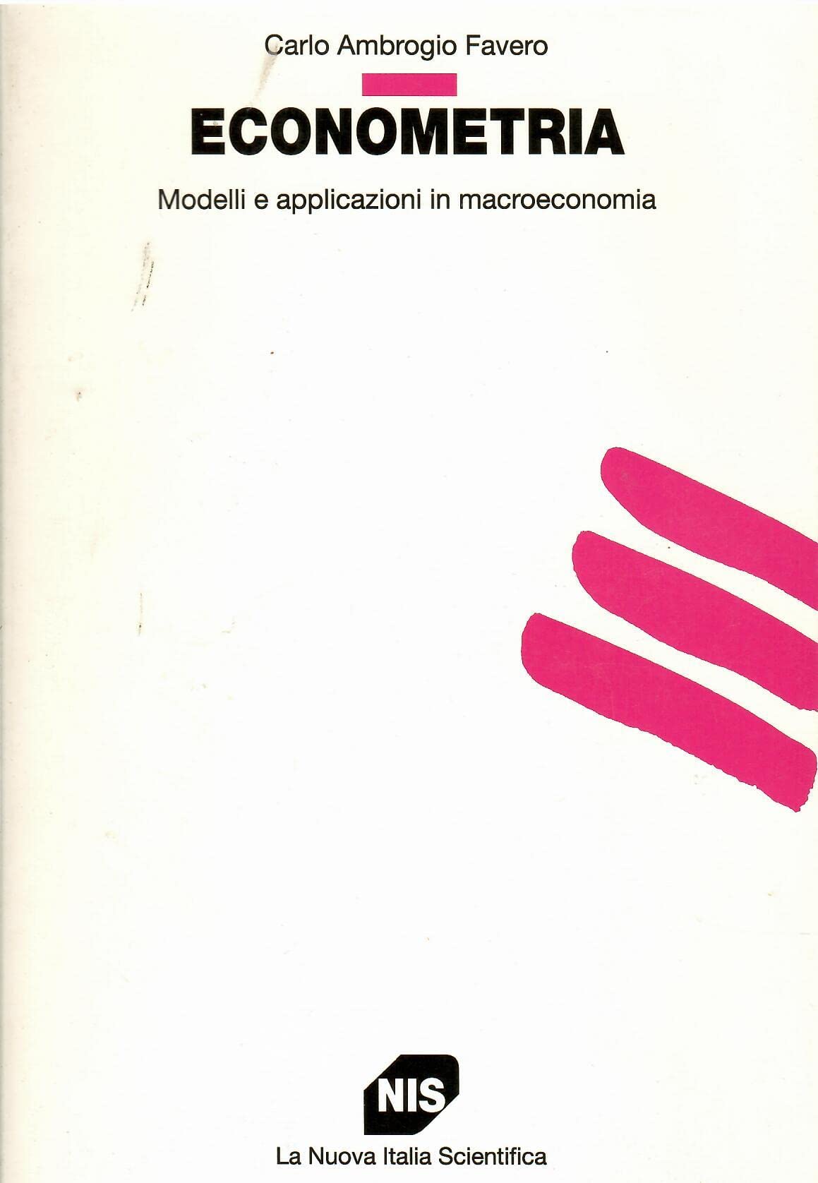 Econometria. Modelli e applicazioni in macroeconomia book
