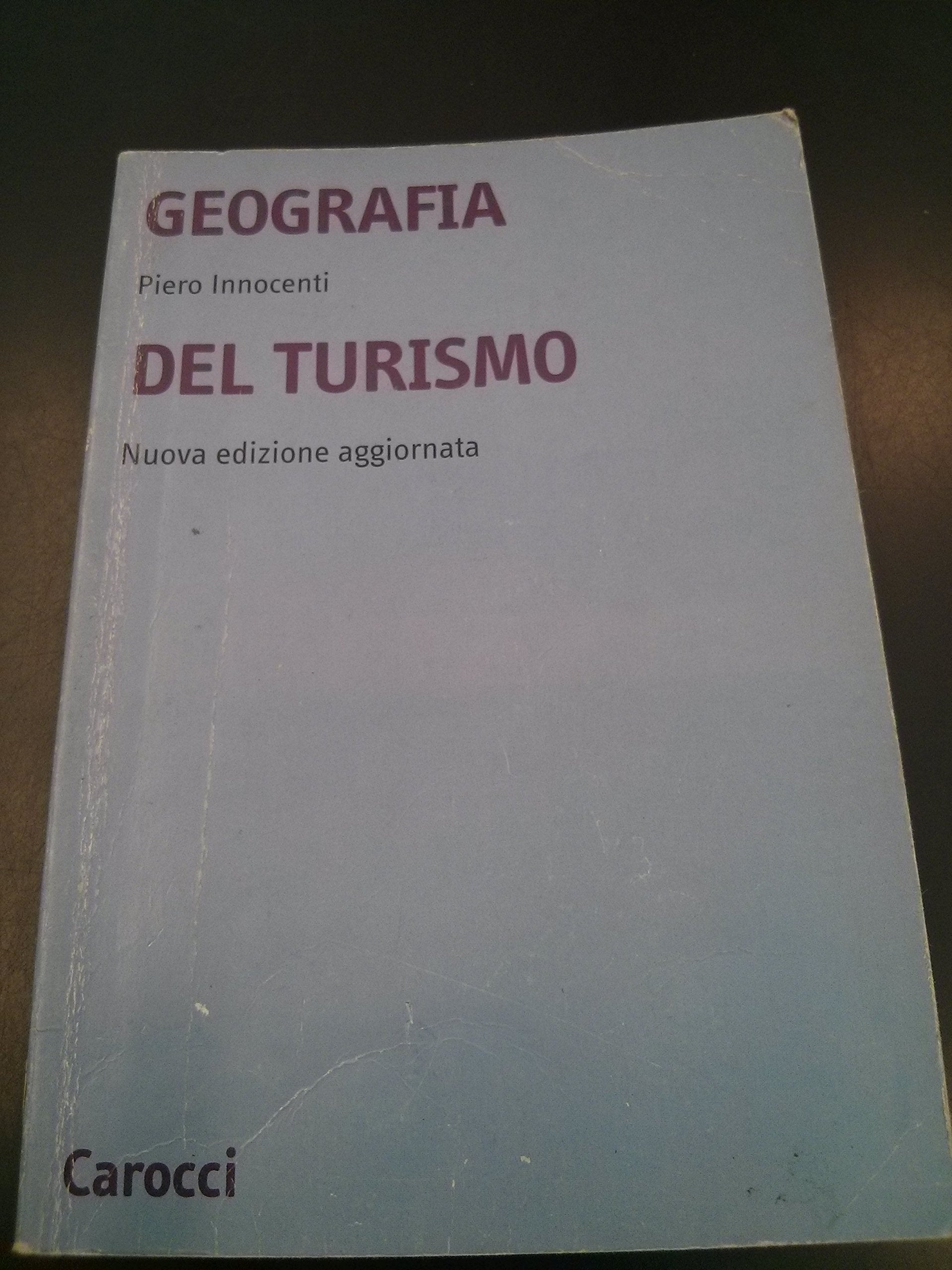Geografia del turismo book