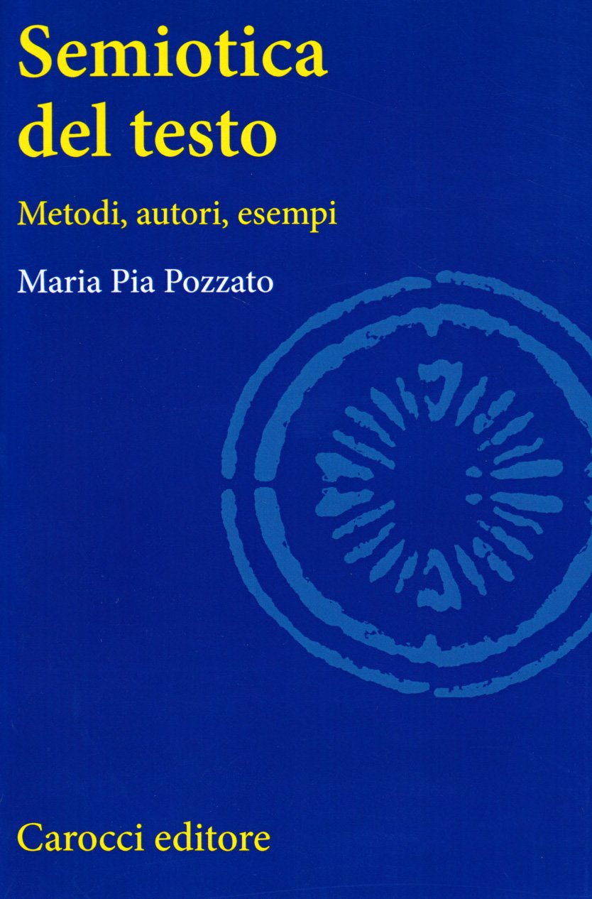 Semiotica del testo (Università) Reference Books