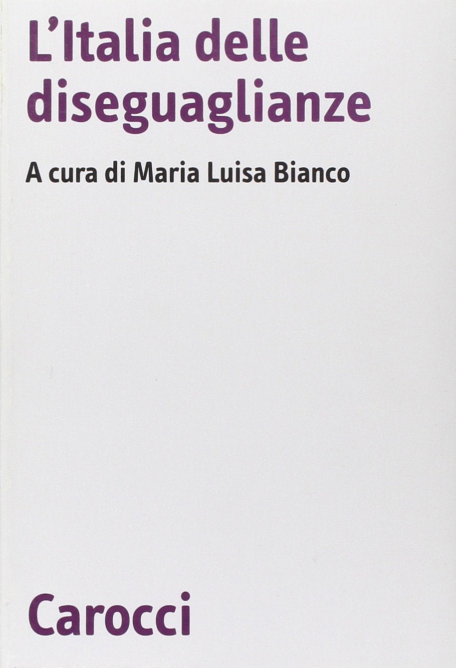 L'Italia delle disuguaglianze book