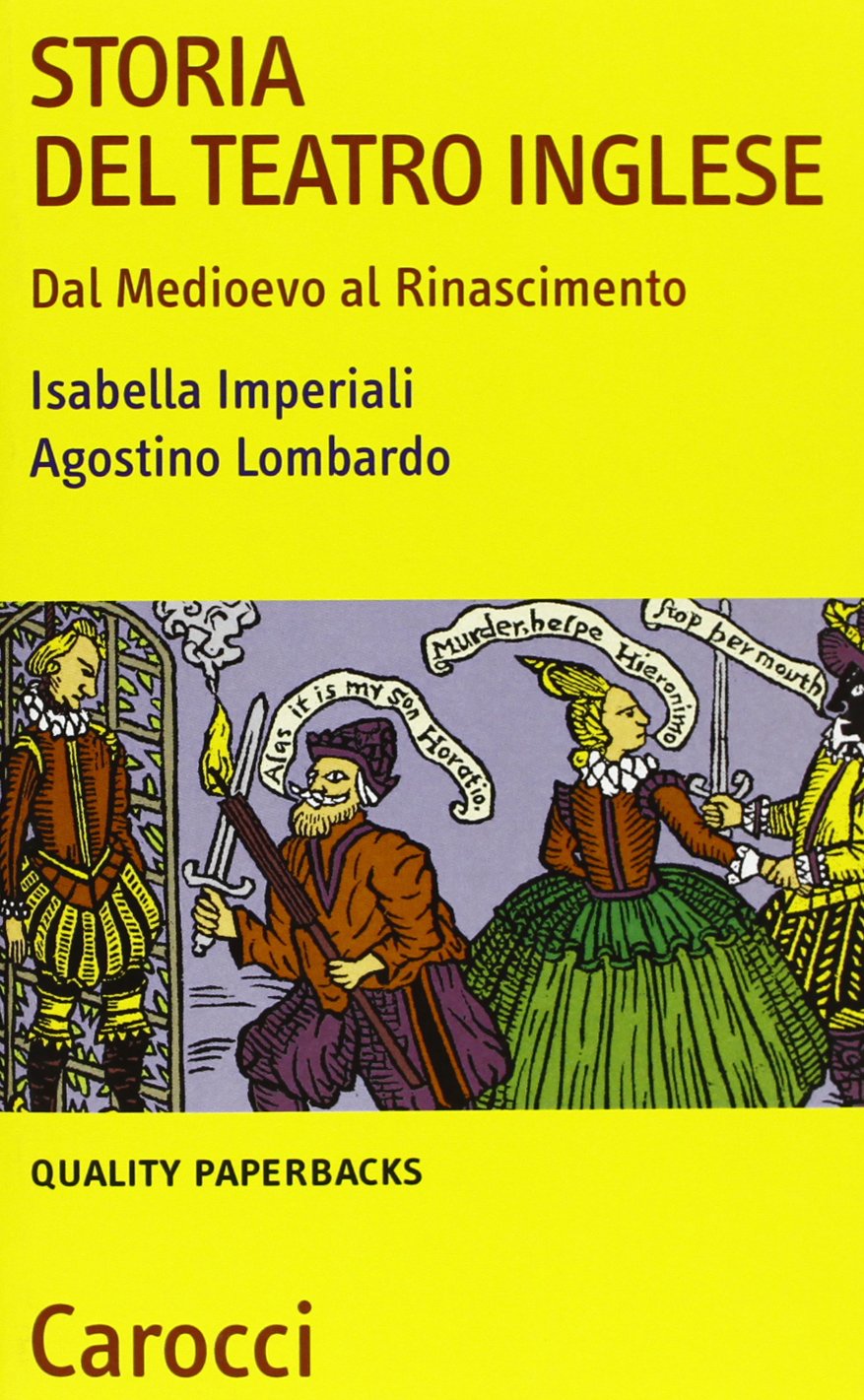 Storia del teatro inglese. Dalle Medioevo al Rinascimento book