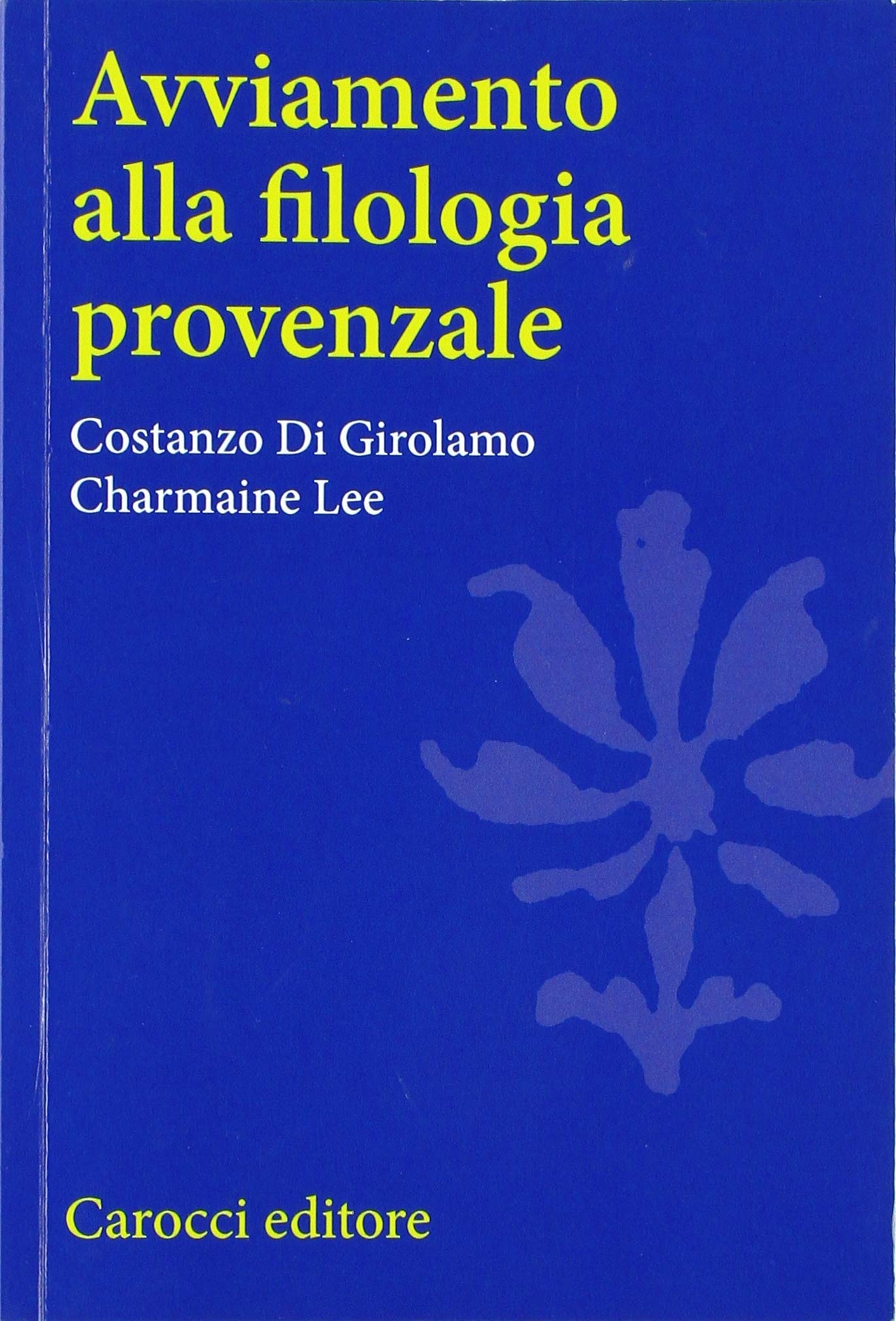 Avviamento alla filosofia provenzale book