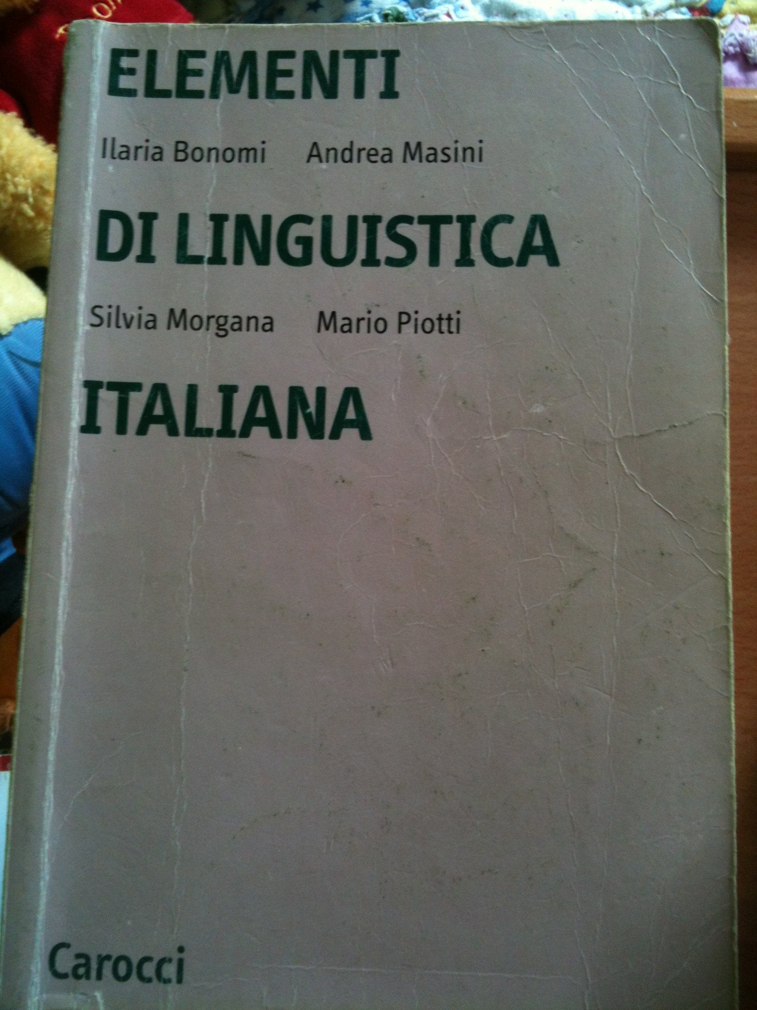 Elementi di linguistica italiana (Università) Social Sciences