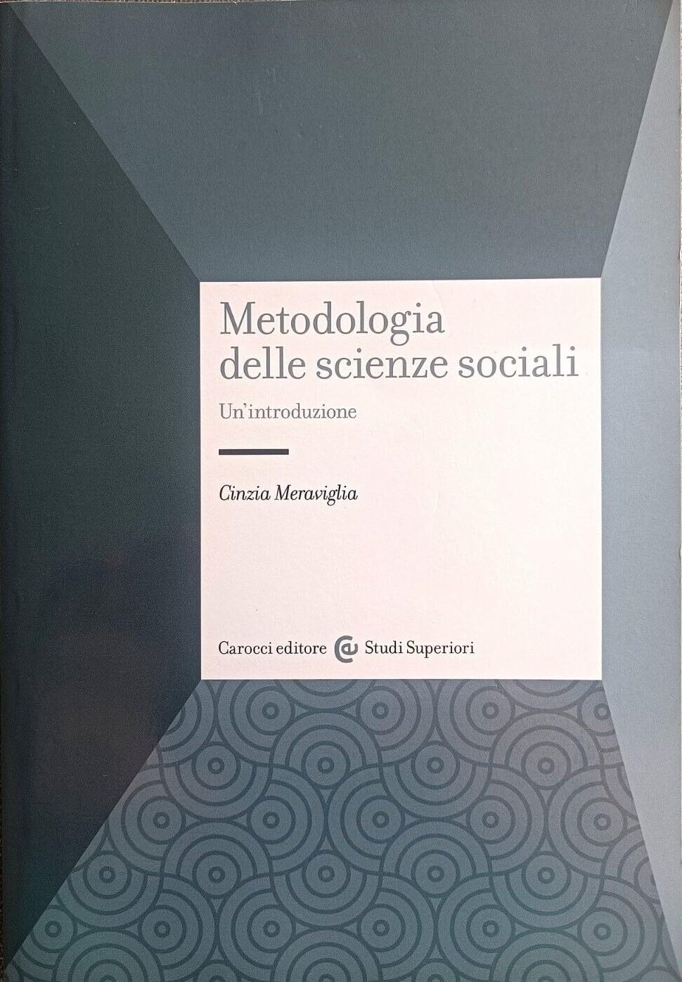 Metodologia delle scienze sociali. Un'introduzione book