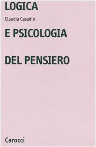 Logica e psicologia del pensiero (Università) Psychology