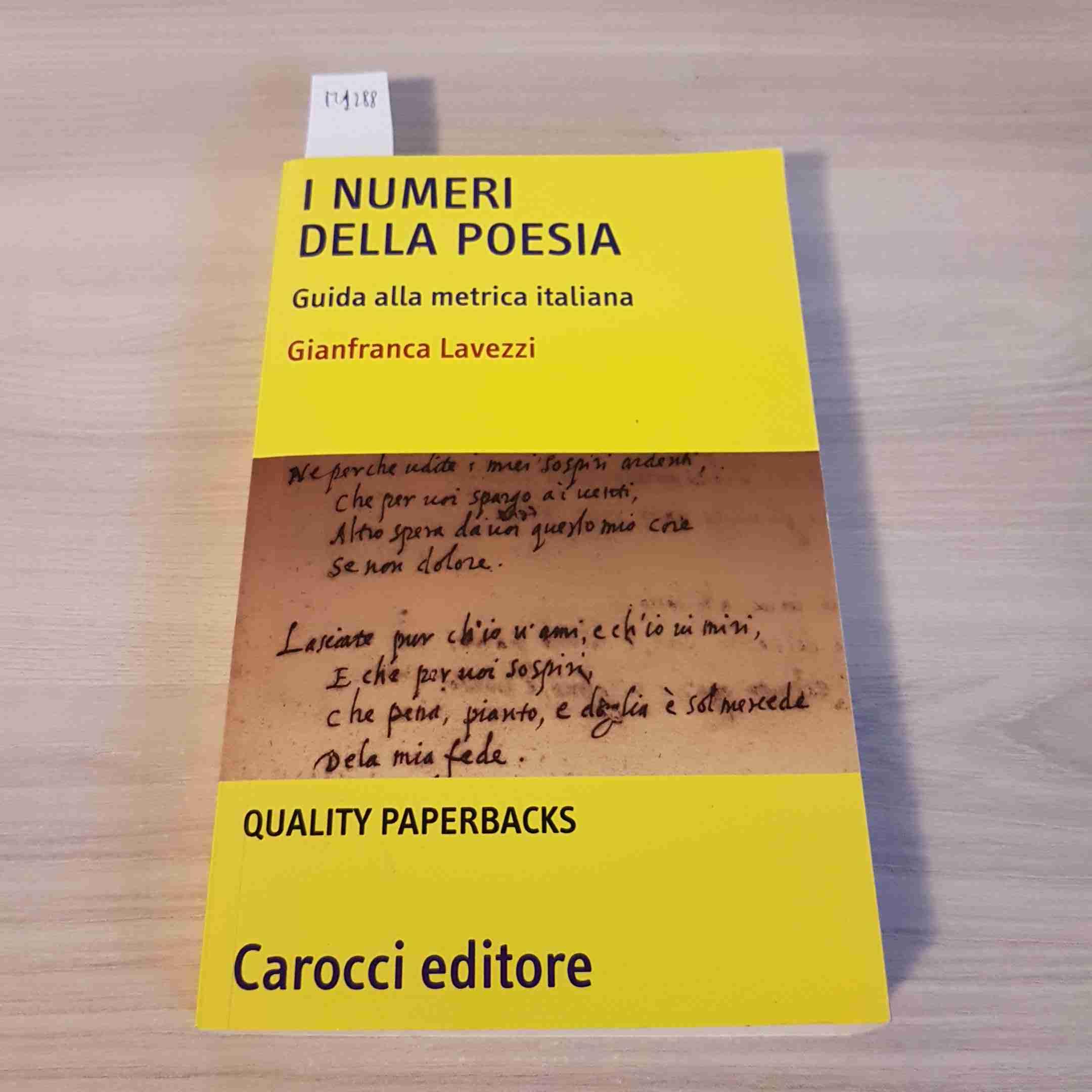 I numeri della poesia. Guida alla metrica italiana Fiction