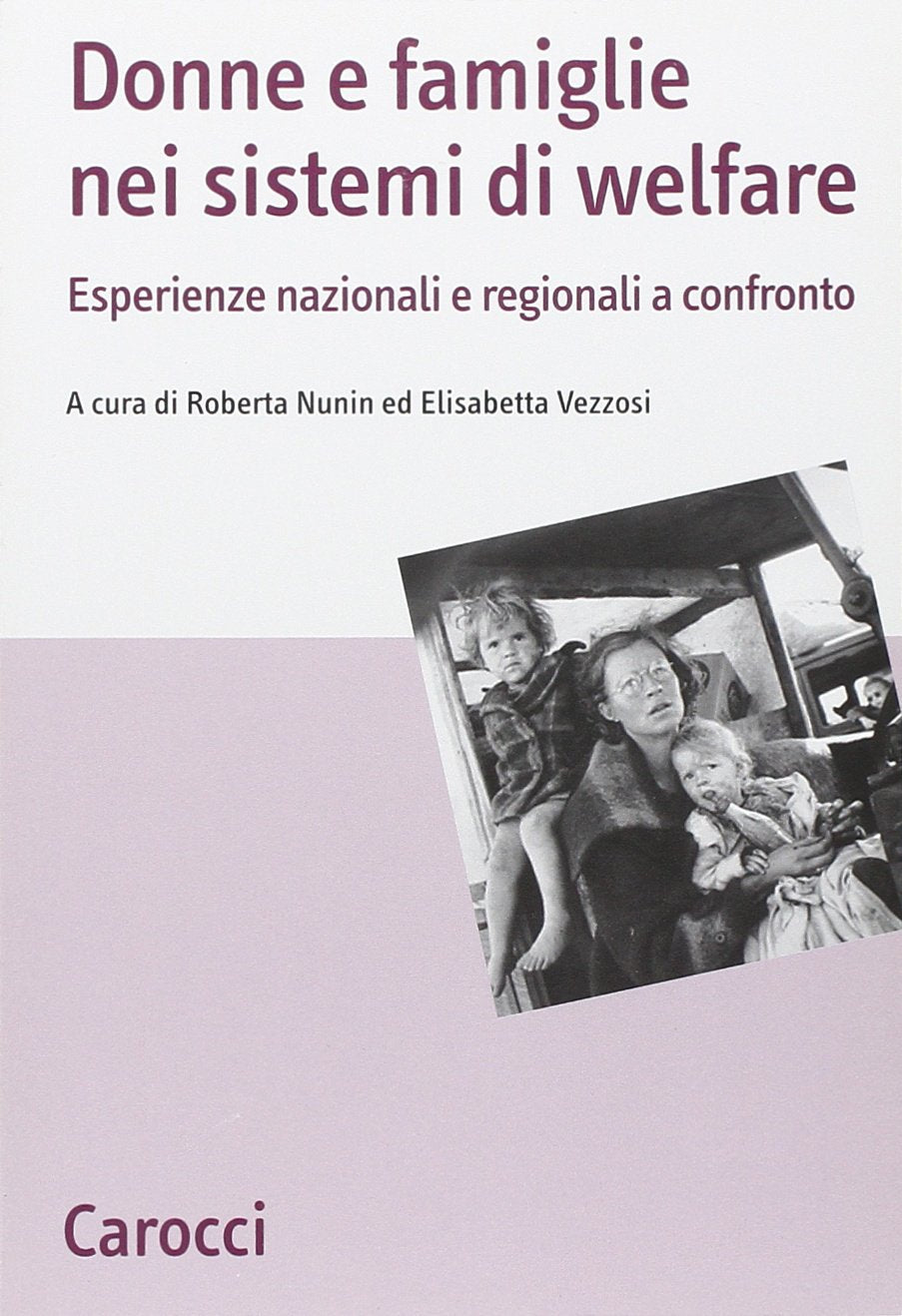 Donne e famiglie nei sistemi di welfare. Esperienze nazionali e regionali a confronto book