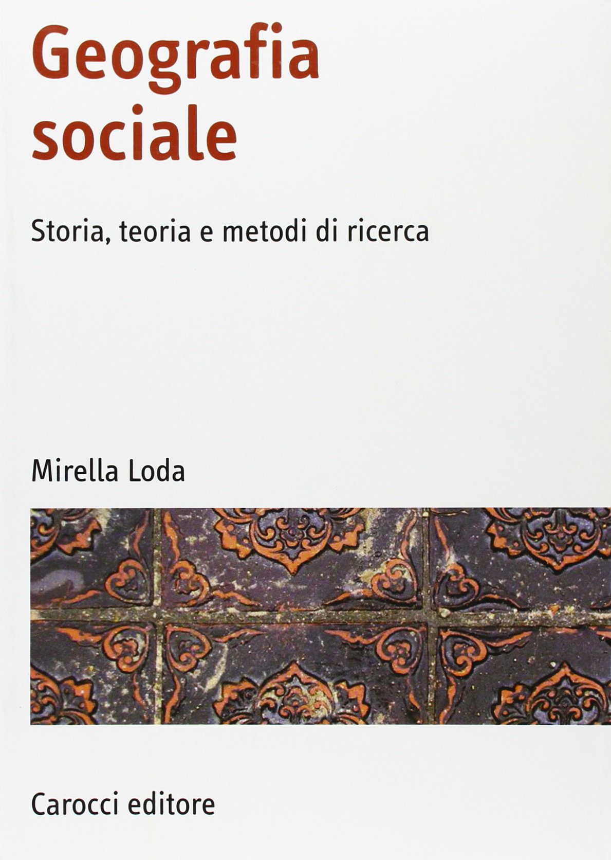 Geografia sociale. Storia, teoria e metodi di ricerca. Ediz. illustrata book