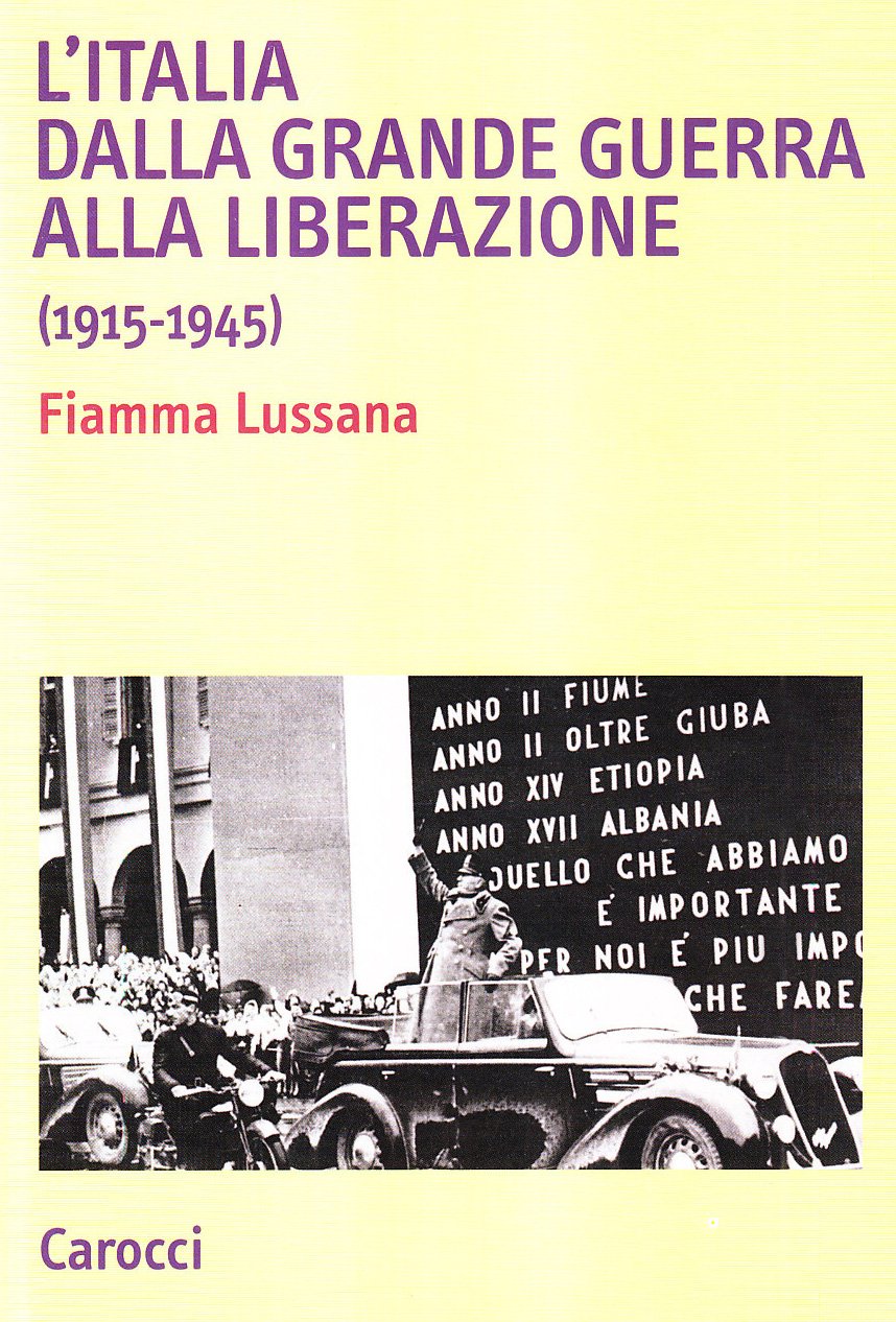 L' Italia dalla Grande Guerra alla Liberazione (1915-1945) German history