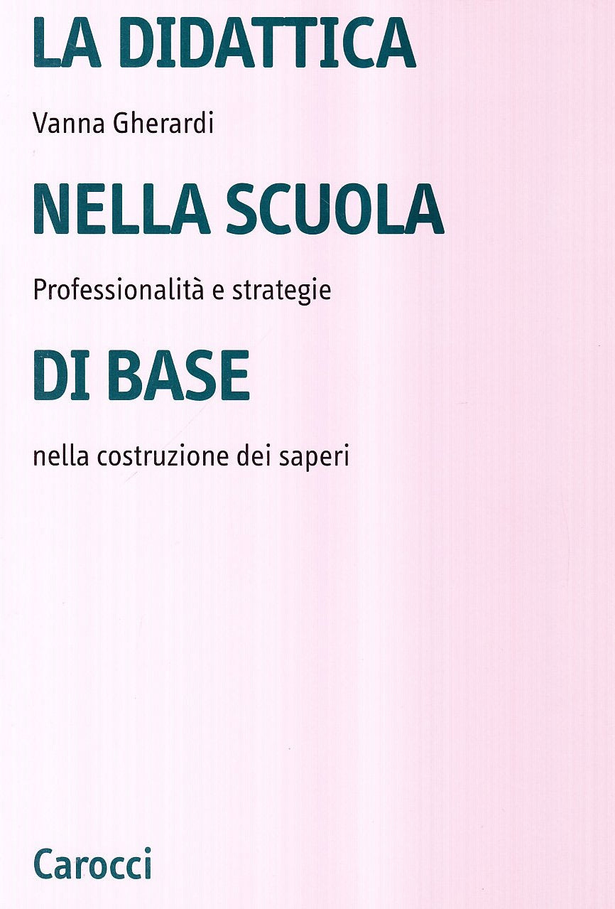 La didattica nella scuola di base (Università) Politics & History
