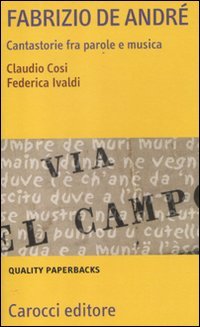 Fabrizio De André. Cantastorie fra parole e musica book