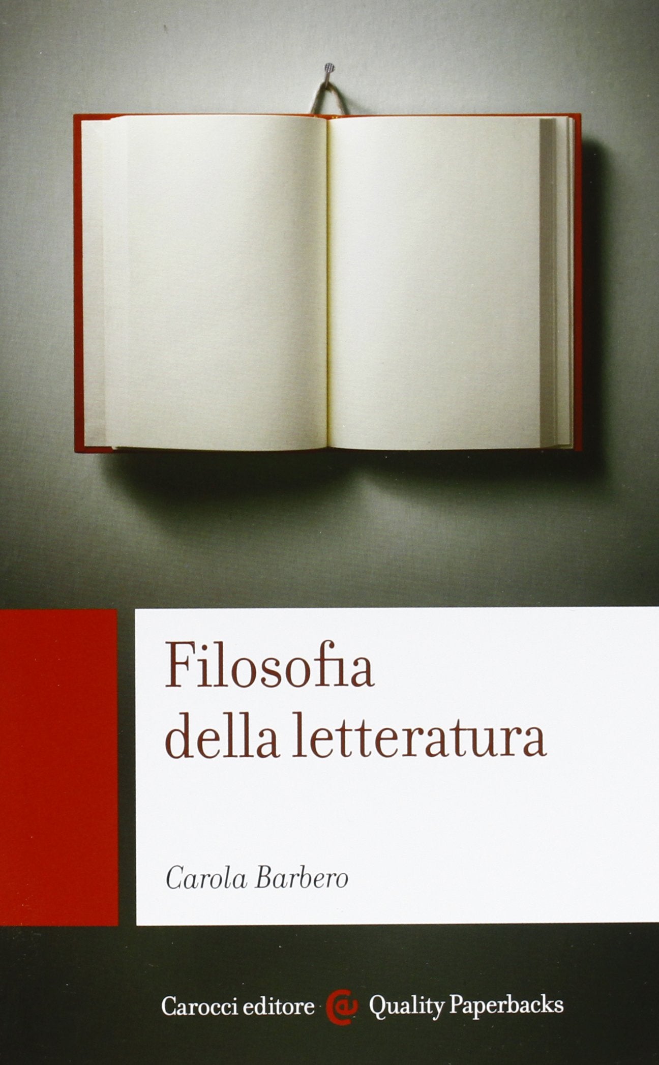Filosofia della letteratura (Quality paperbacks) Philosophy