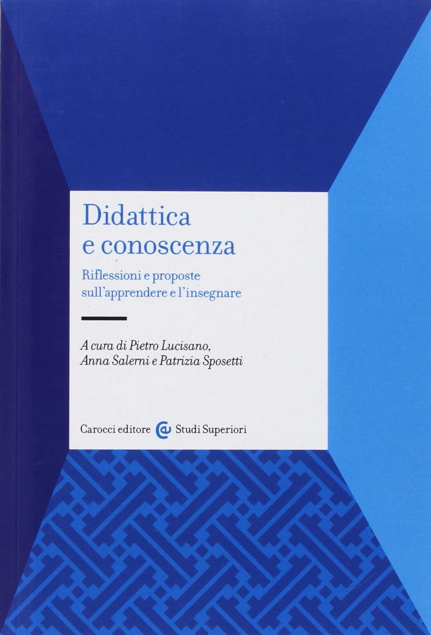 Didattica e conoscenza. Riflessioni e proposte sull'apprendere e l'insegnare (Studi superiori) Politics & History