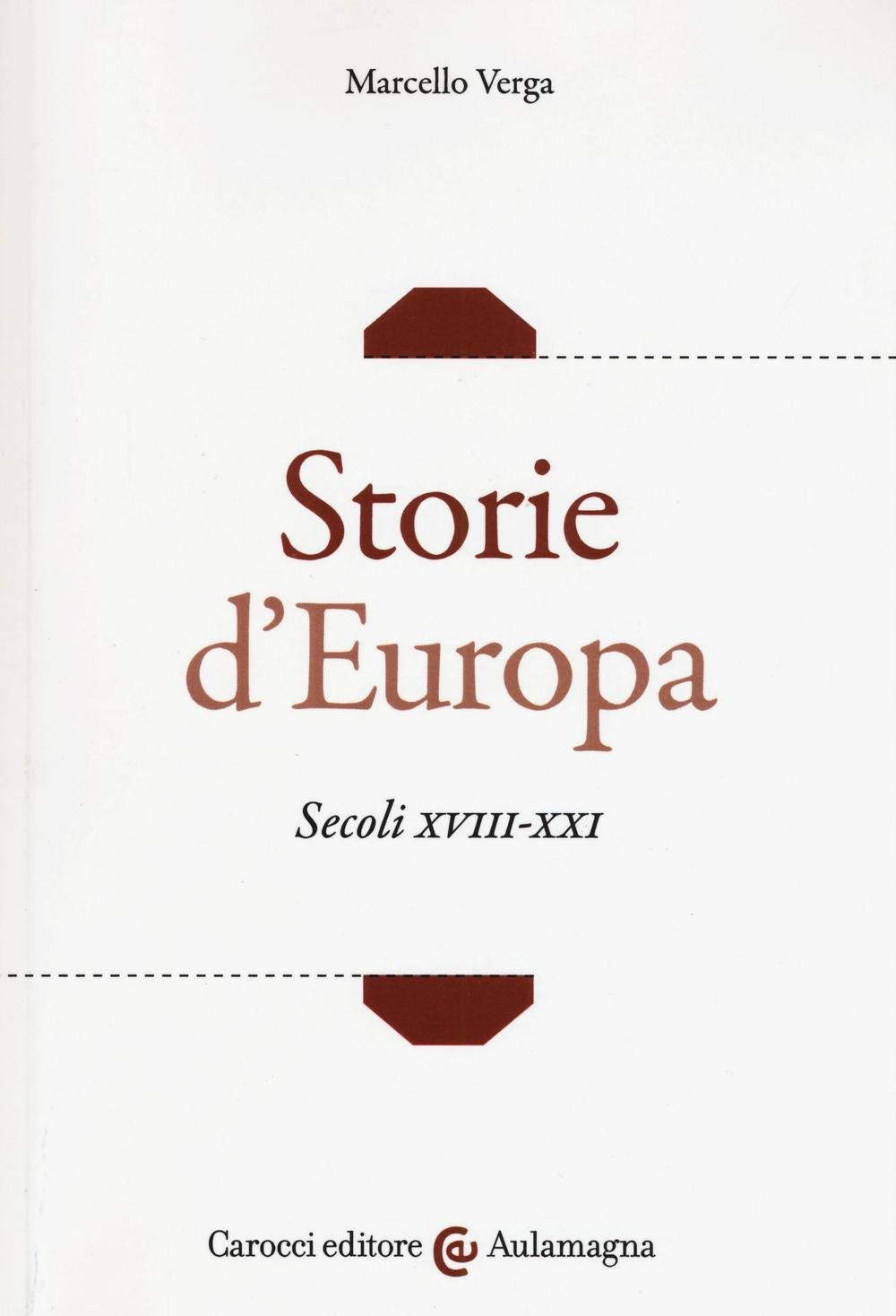 Storie d'Europa. Secoli XVIII-XXI book