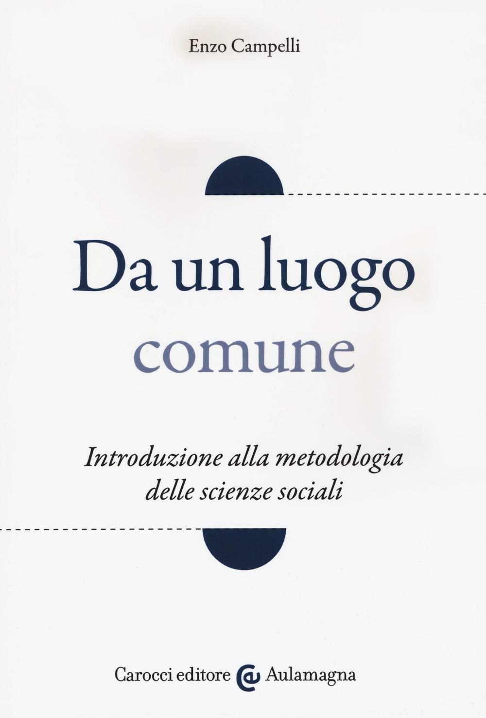 Da un luogo comune. Introduzione alla metodologia delle scienze sociali book