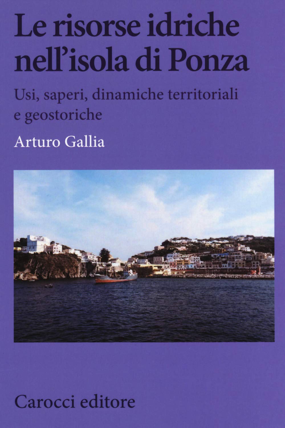 Le risorse idriche nell'isola di Ponza. Usi, saperi, dinamiche territoriali e geostoriche book