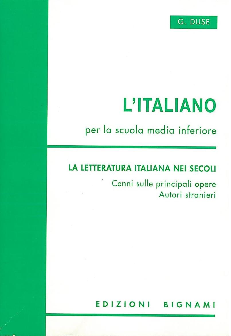 L'esame di italiano. Per la 3ª media. La letteratura italiana nei secoli book
