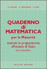 Quaderno di matematica per la maturità book