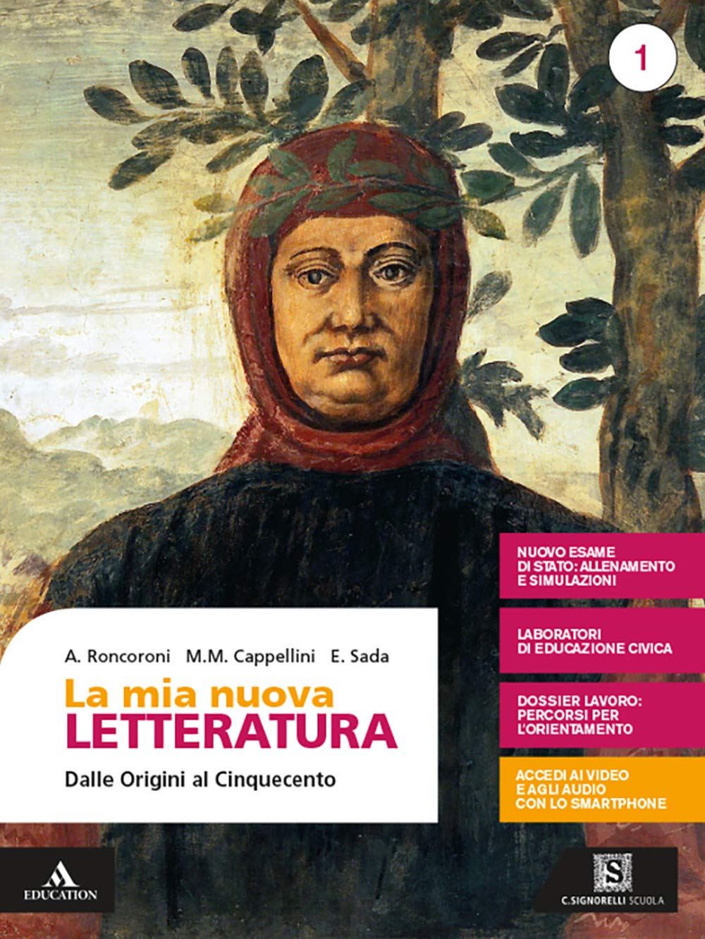 La mia nuova letteratura. Per le Scuole superiori. Con e-book. Con espansione online. Dalle origini al Cinquecento+Divina Commedia (Vol. 1) Professional & Reference Books