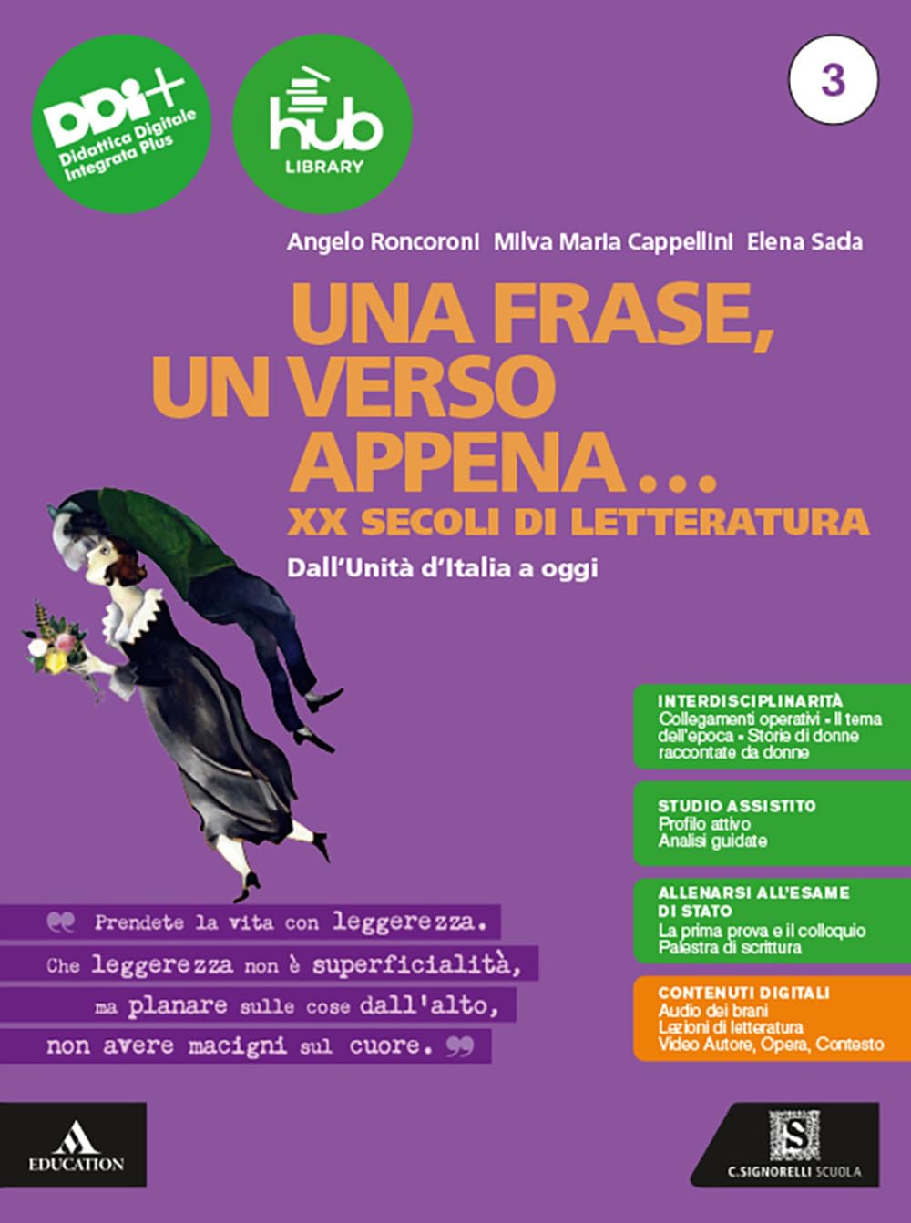 Una frase, un verso appena... Con e-book. Con espansione online. Dall'Unità d'Italia a oggi (Vol. 3) book