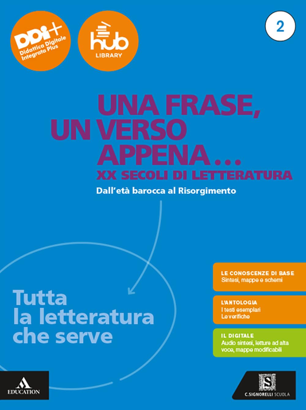Una frase, un verso appena... Tutta la letteratura che serve. Per le Scuole superiori. Con e-book. Con espansione online. Dall'età barocca al Risorgimento (Vol. 2) book