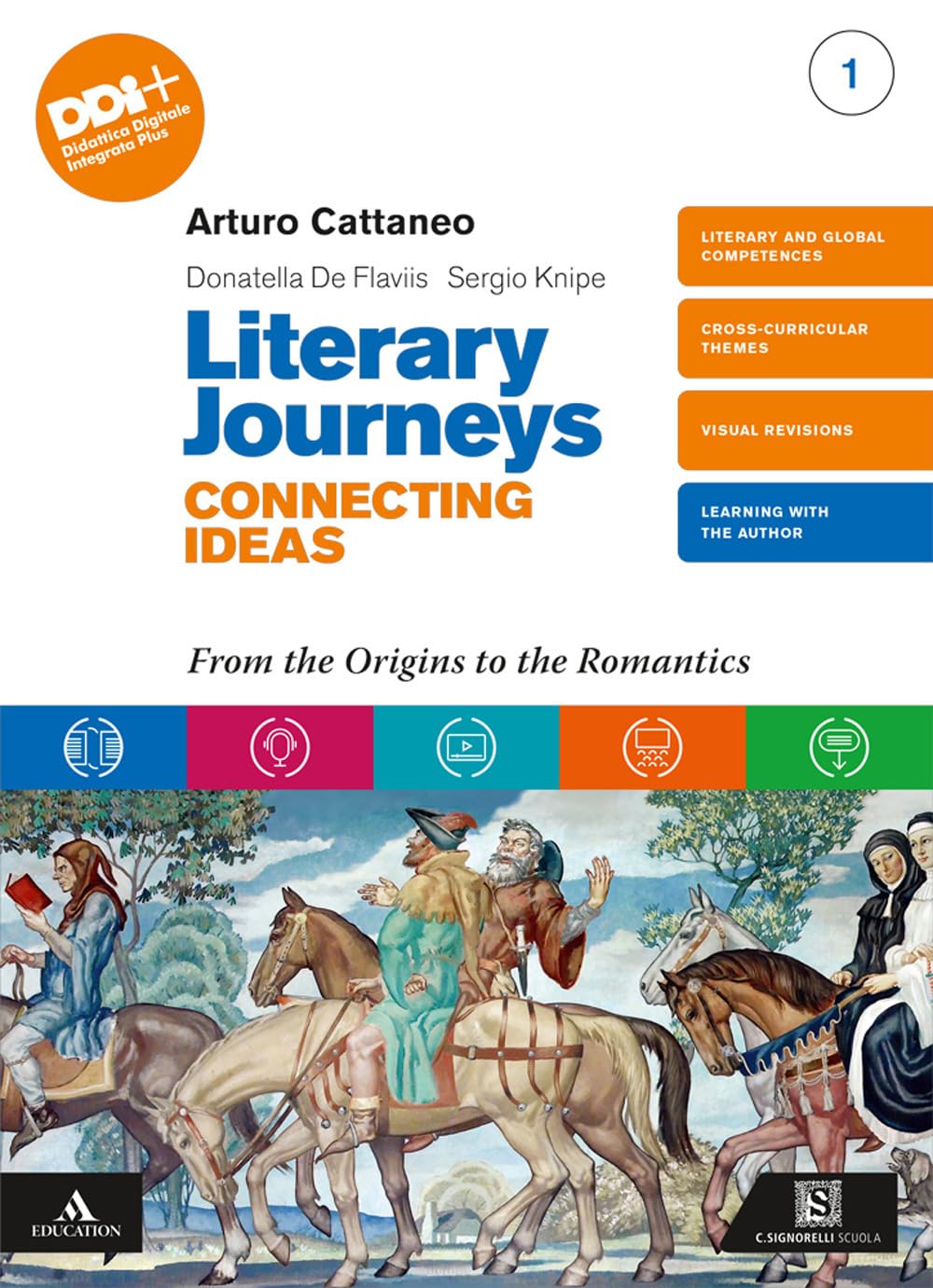 Literary journeys connecting ideas. Con Tools & study skills. Per le Scuole superiori. Con e-book. Con espansione online. From the origins to the Romantics (Vol. 1) book
