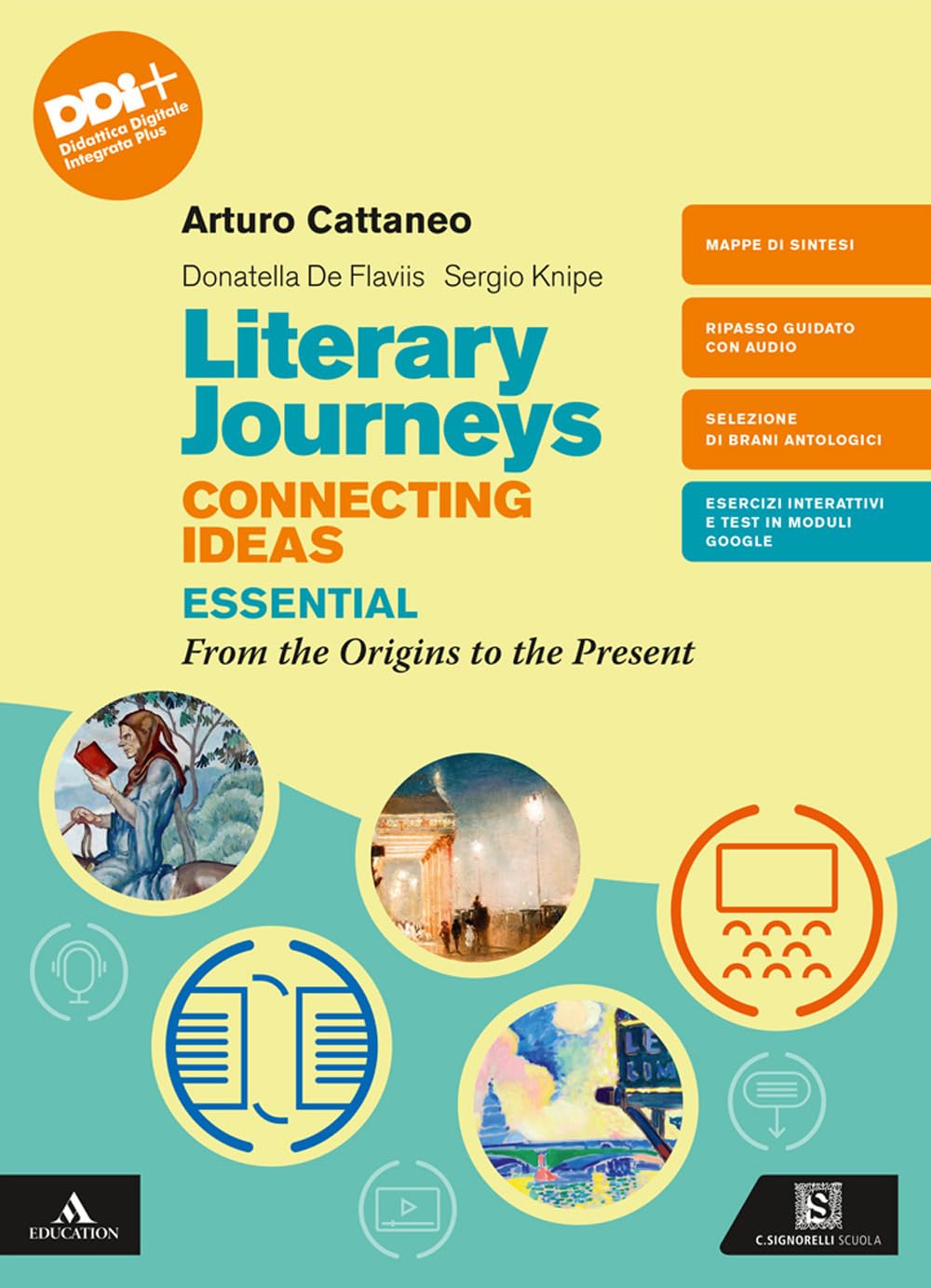 Literary journeys connecting ideas. For all. From the origins to the present. Per le Scuole superiori. Con e-book. Con espansione online book