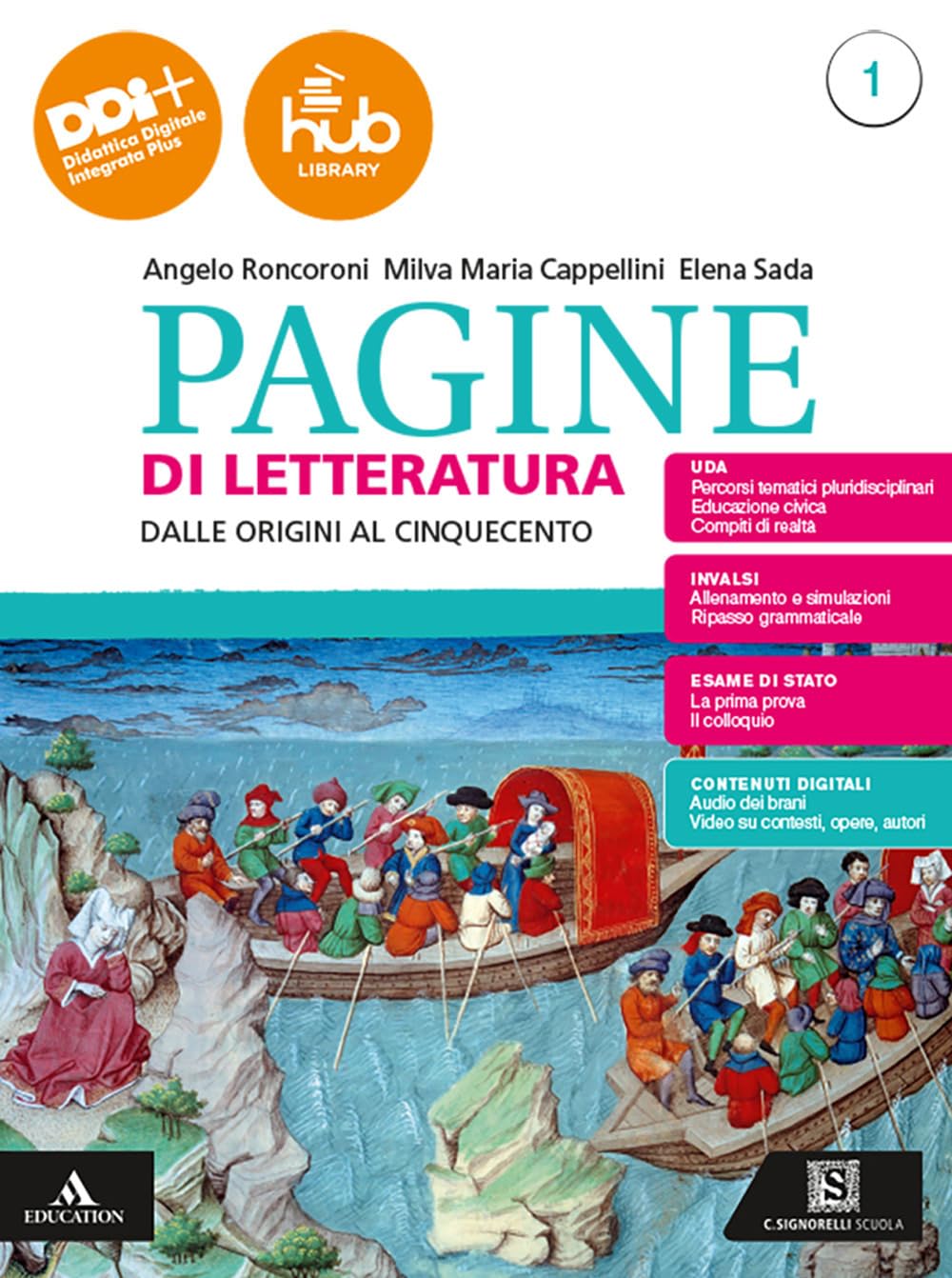 Pagine di letteratura. Per gli Ist. professionali. Con e-book. Con espansione online. Dalle origini al Cinquecento (Vol. 1) book