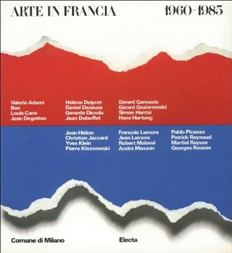 Arte in Francia. 1960-1985. `Pictura loquens` book