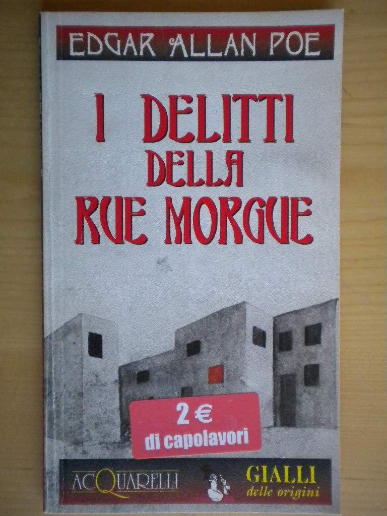 I delitti della Rue Morgue (Acquarelli) Contemporary literature