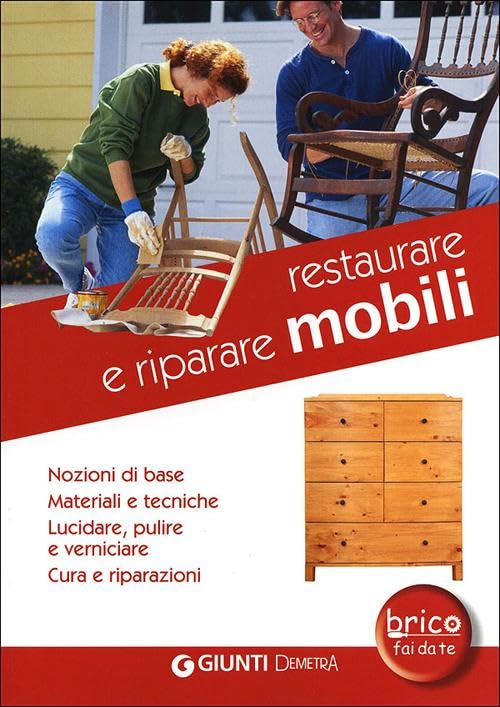 Restaurare e riparare mobili. Nozioni di base. Materiali e tecniche. Lucidare, pulire e verniciare. Cura e riparazioni book