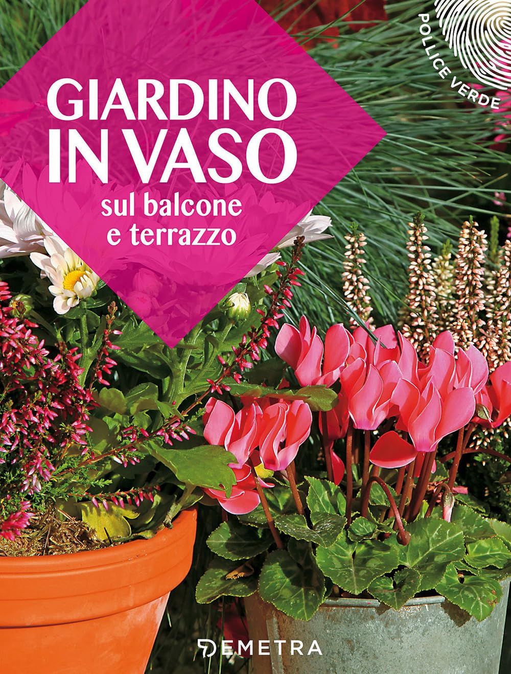 Giardino in vaso sul balcone e terrazzo book