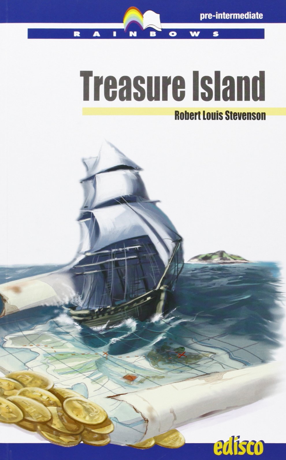 Treasure island. Level B1. Pre-intermediate. Rainbows readers. Con CD Audio. Con espansione online book