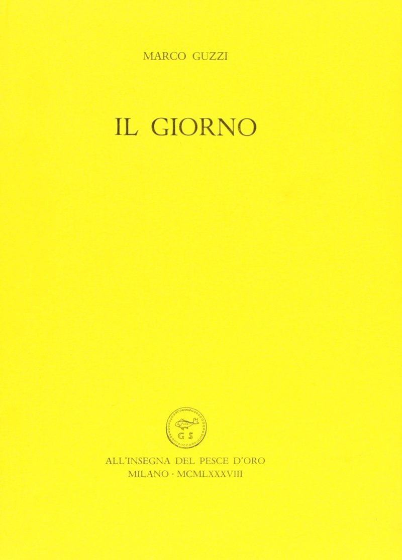 Il giorno (Acquario) Poetry