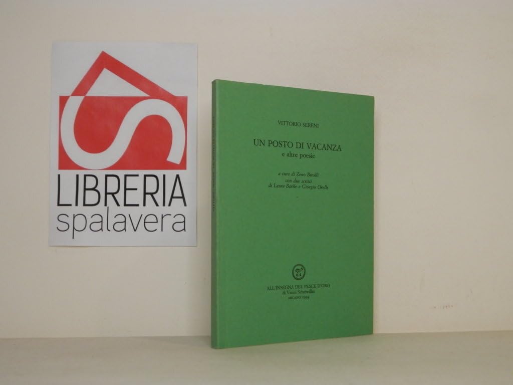 Un posto di vacanza e altre poesie (Quaderni di Bocca di Magra) Poetry