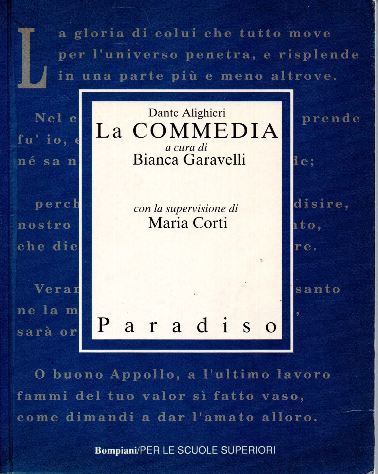 Commedia. Paradiso Professional & Reference Books