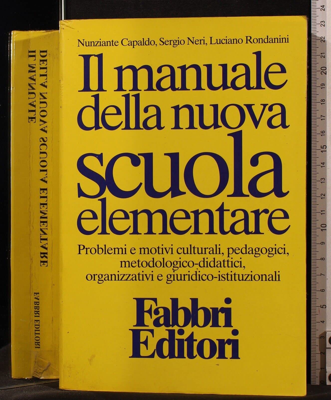 Il manuale della nuova scuola elementare. Problemi e motivi culturali, pedagogici, metodologico-didattici, organizzativi e giuridico-istituzionali Professional & Reference Books