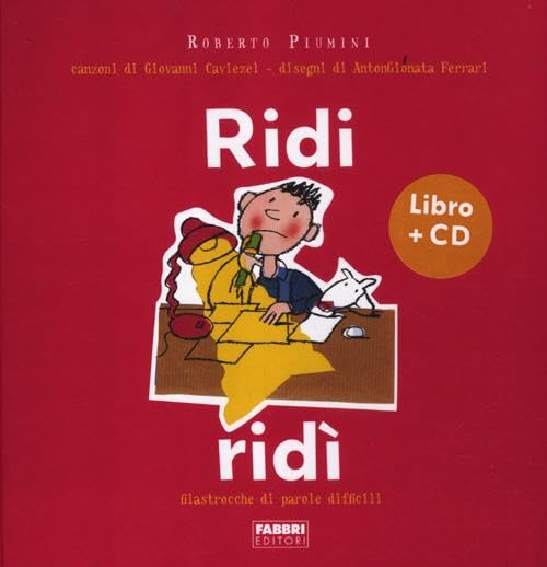Ridi ridì. Filastrocche di parole difficili. Ediz. illustrata. Con CD Audio book