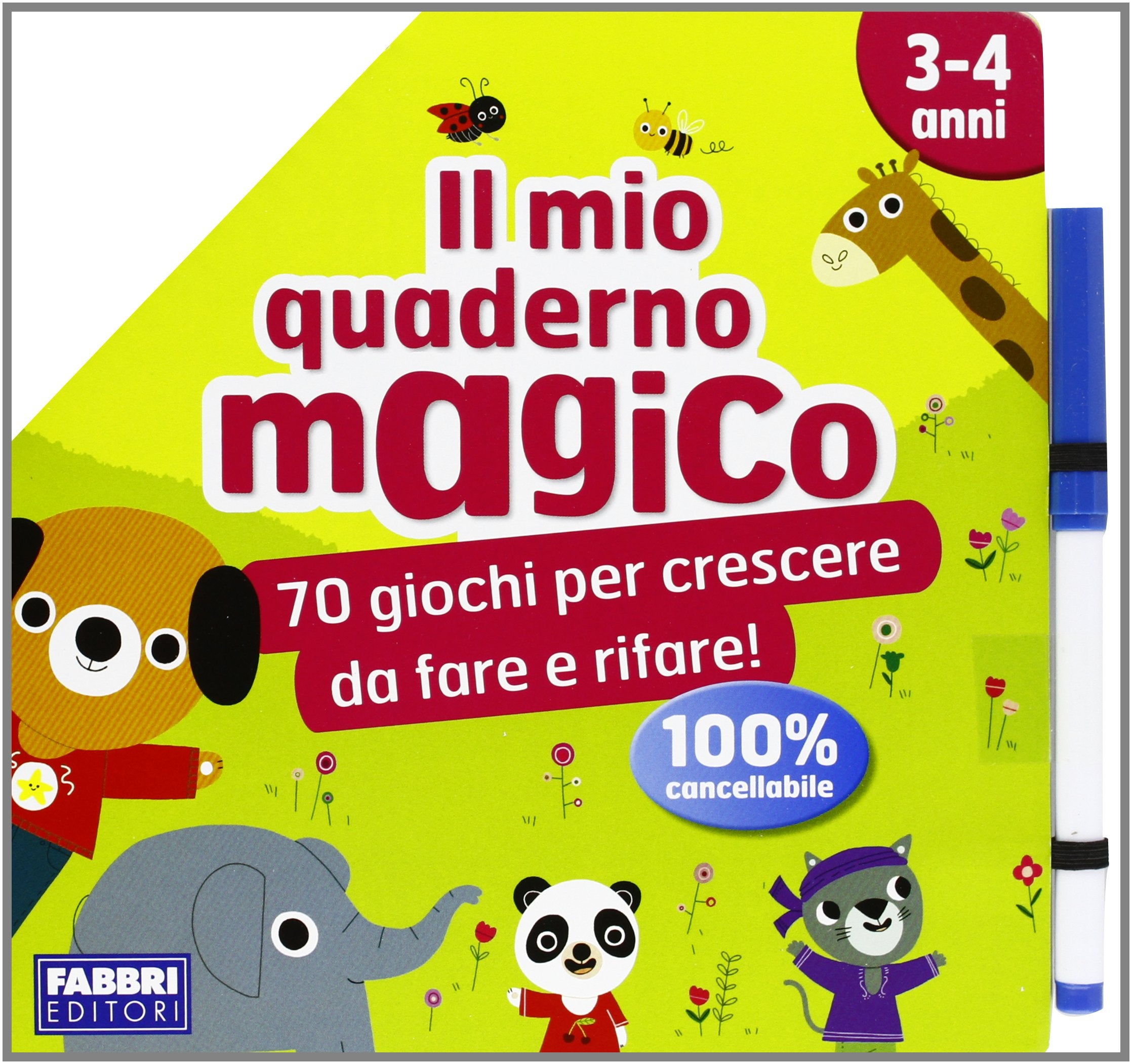 Il mio quaderno magico (3-4 anni). Ediz. illustrata. Con gadget book