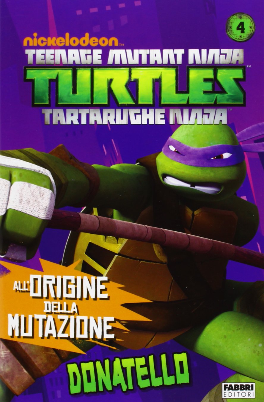 Donatello. Turtles Tartarughe Ninja book