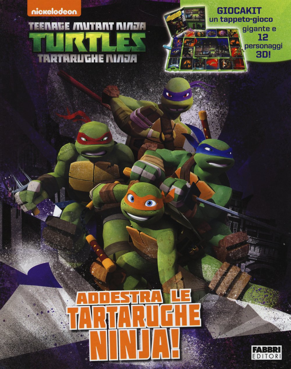 Addestra le tartarughe Ninjia! Turtles Tartarughe Ninja. Ediz. illustrata. Con gadget book