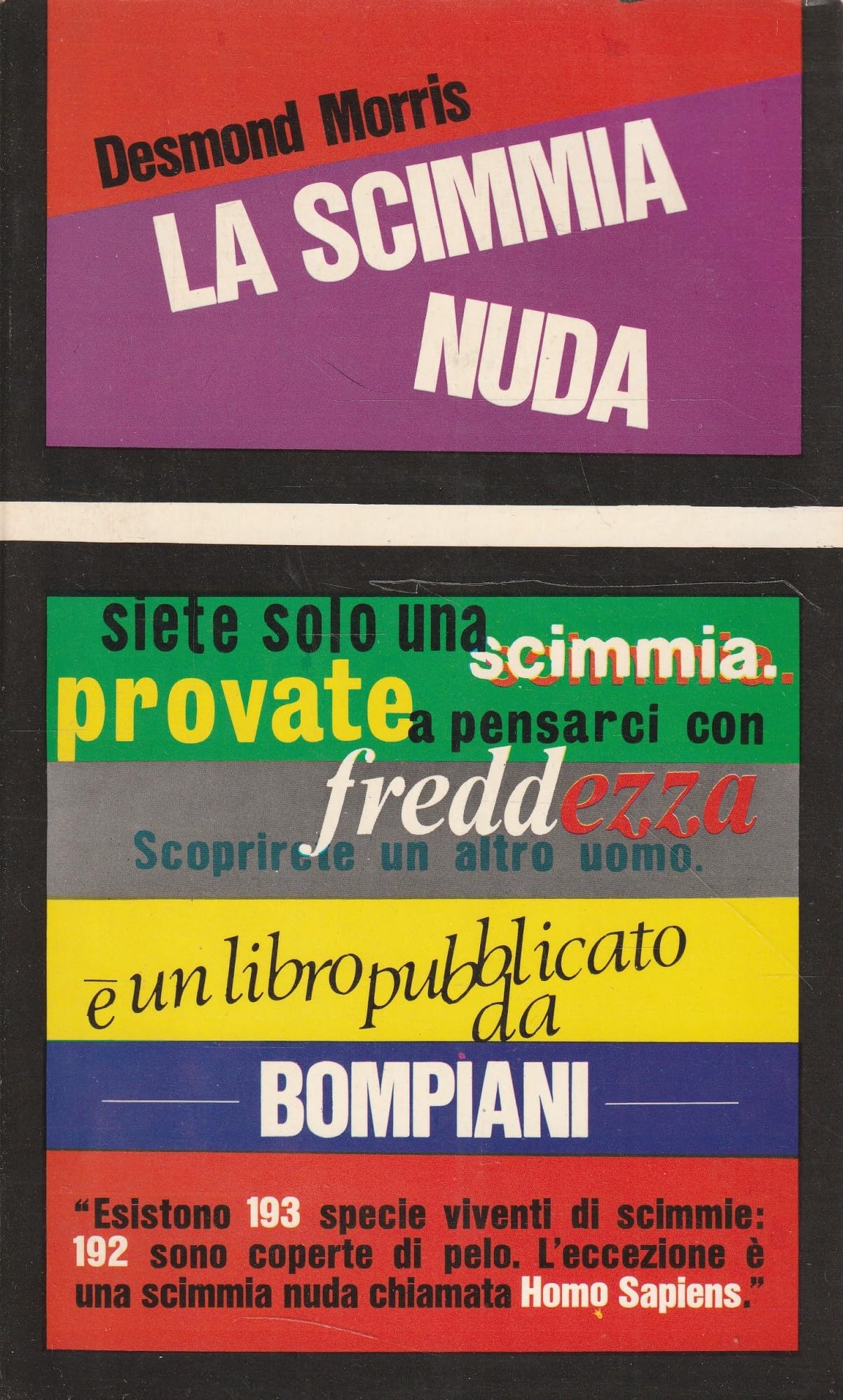 La scimmia nuda. Studio zoologico sull'animale uomo book