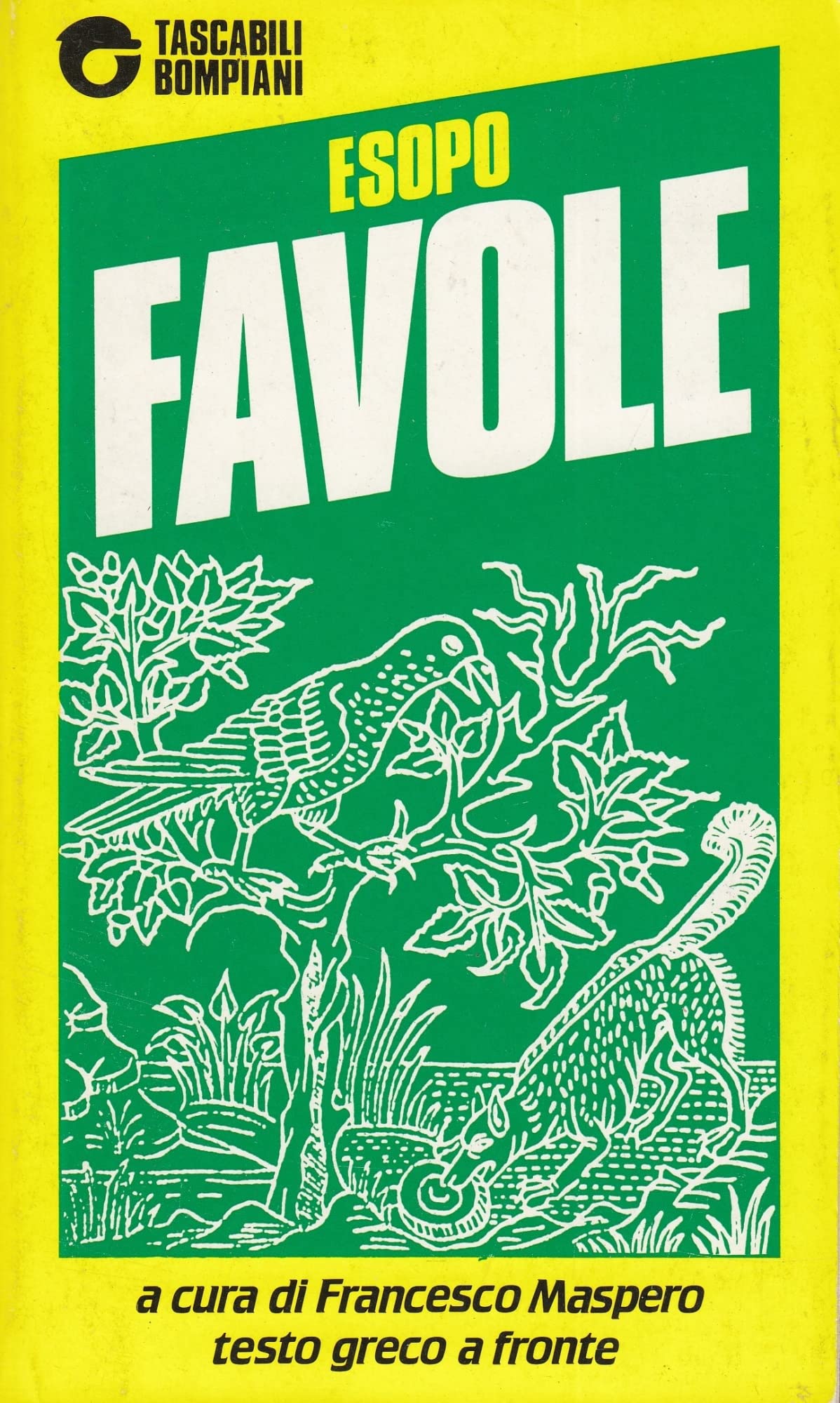Esopo Favole- testo greco a fronte book
