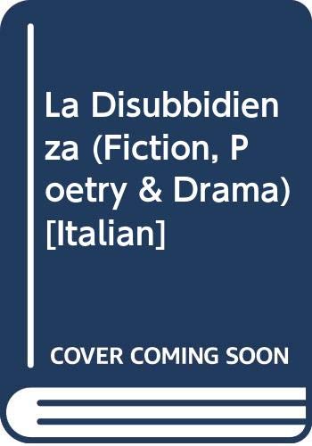 La Disubbidienza (I grandi tascabili) Contemporary literature