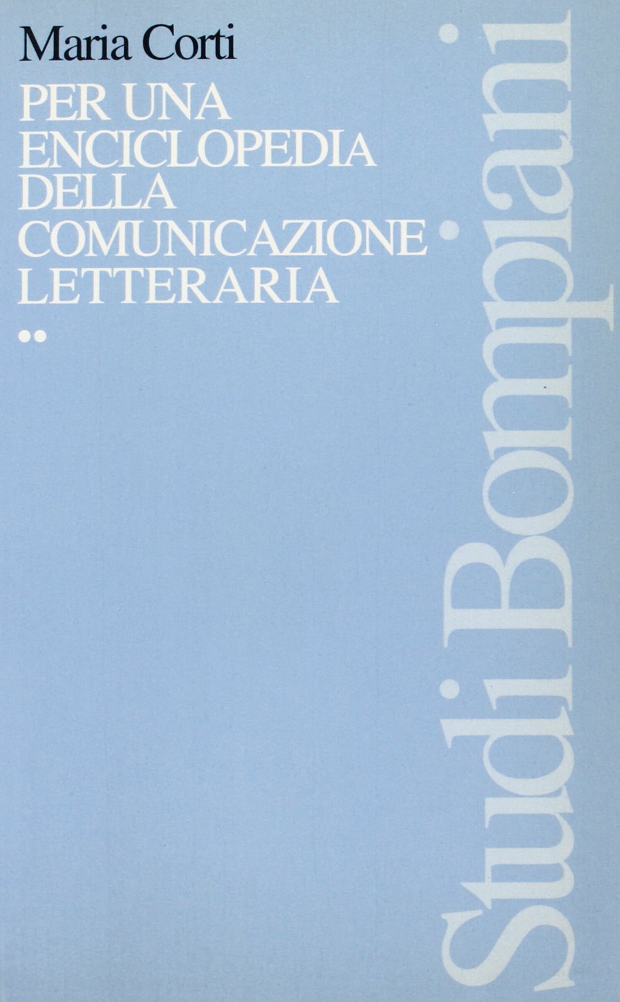 Per una enciclopedia della comunicazione letteraria book